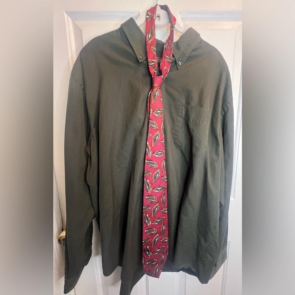 Croft & Barrow Green Lightweight Shirt